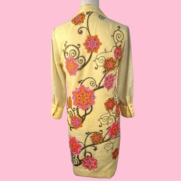 Vintage 60s Shaheen Dress Hawaii - Picture 4 of 10